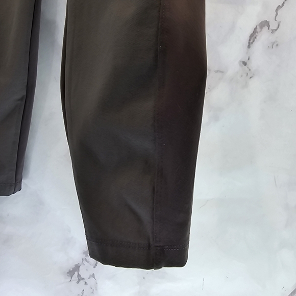 Athleta Jogger Womens 6 Small Brown Headlands Hybrid Tight Jogger Pull On Zip - Picture 5 of 13
